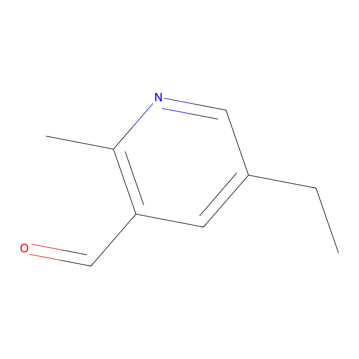 5-Ethyl-2-methylnicotinaldehyde molecular structure, CAS 123903-24-2