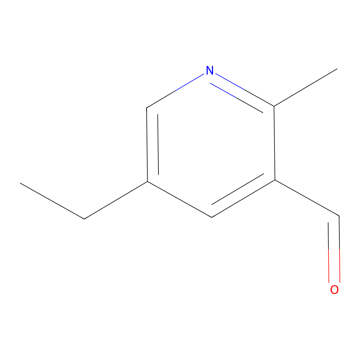 5-Ethyl-2-methylnicotinaldehyde molecular structure, CAS 123903-24-2