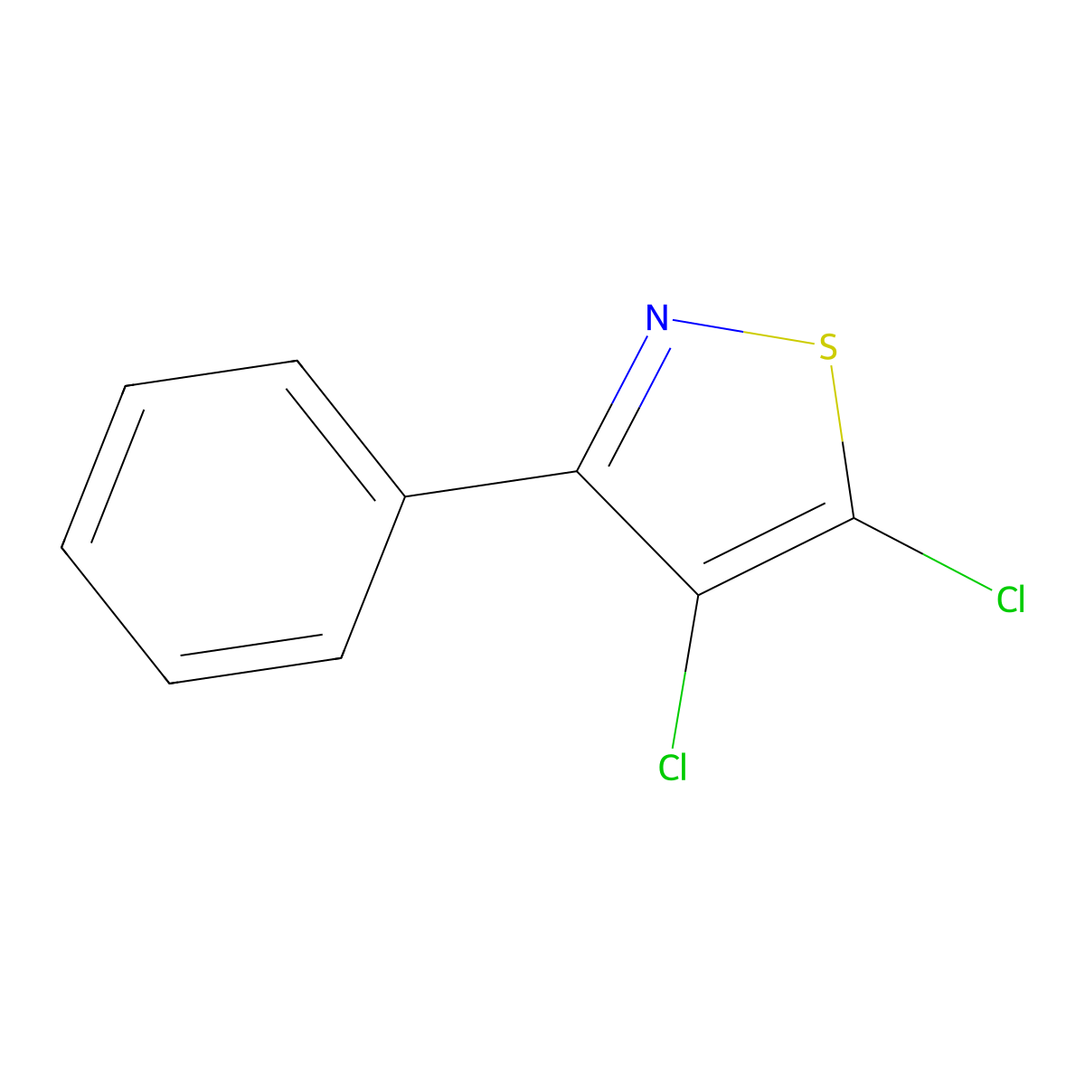 4,5-Dichloro-3-phenyl-1,2-thiazole molecular structure, CAS 1239257-86-3