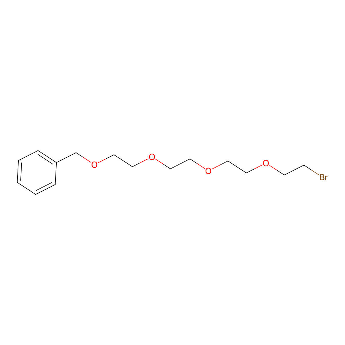 BnO-PEG3-CH2CH2Br molecular structure, CAS 1239369-02-8