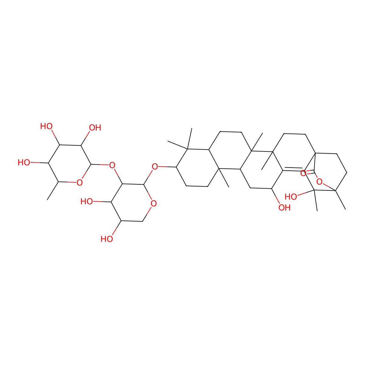 Kudinoside LZ3 molecular structure, CAS 1239453-03-2