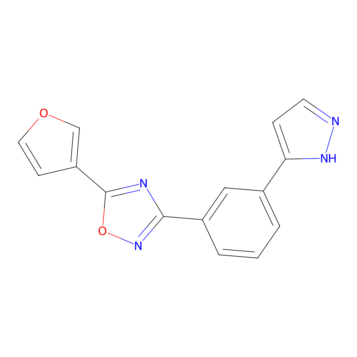 1-[(3-Methylphenoxy)acetyl]-3-(5-phenyl-1,3,4-oxadiazol-2-yl)piperidine molecular structure, CAS 1239479-72-1
