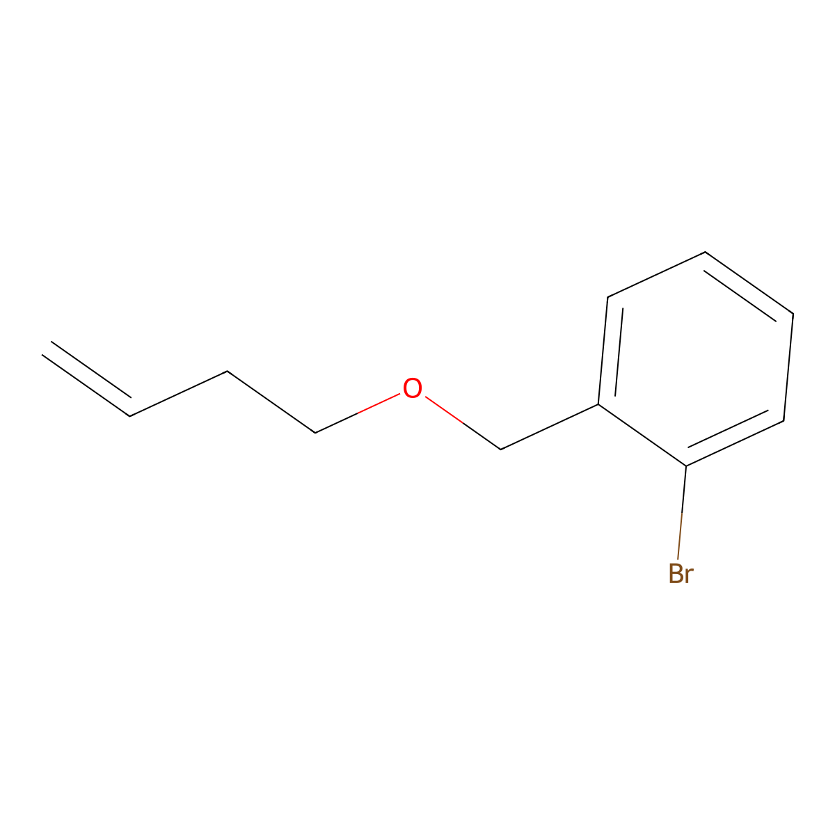2-Bromobenzyl-(3-butene)ether molecular structure, CAS 1239668-68-8