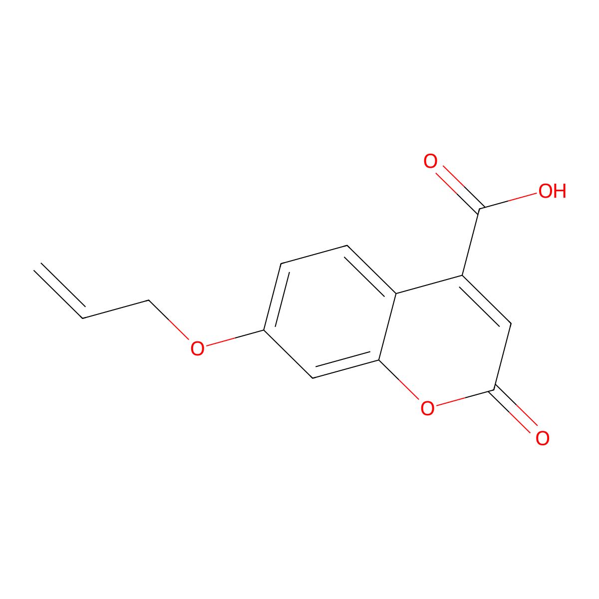 7-(Allyloxy)-2-oxo-2H-chromene-4-carboxylic acid molecular structure, CAS 1239761-74-0
