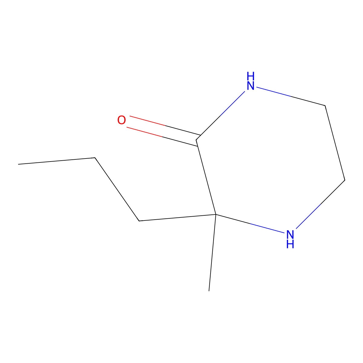 3-Methyl-3-propylpiperazin-2-one molecular structure, CAS 1239783-56-2