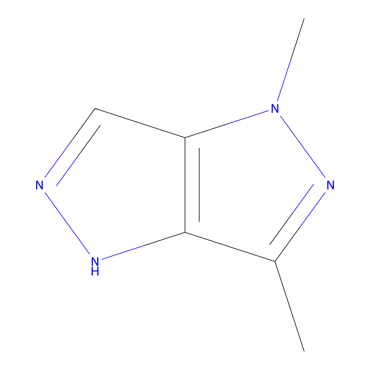 1,3-Dimethyl-1,4-dihydropyrazolo[4,3-c]pyrazole molecular structure, CAS 1239785-67-1