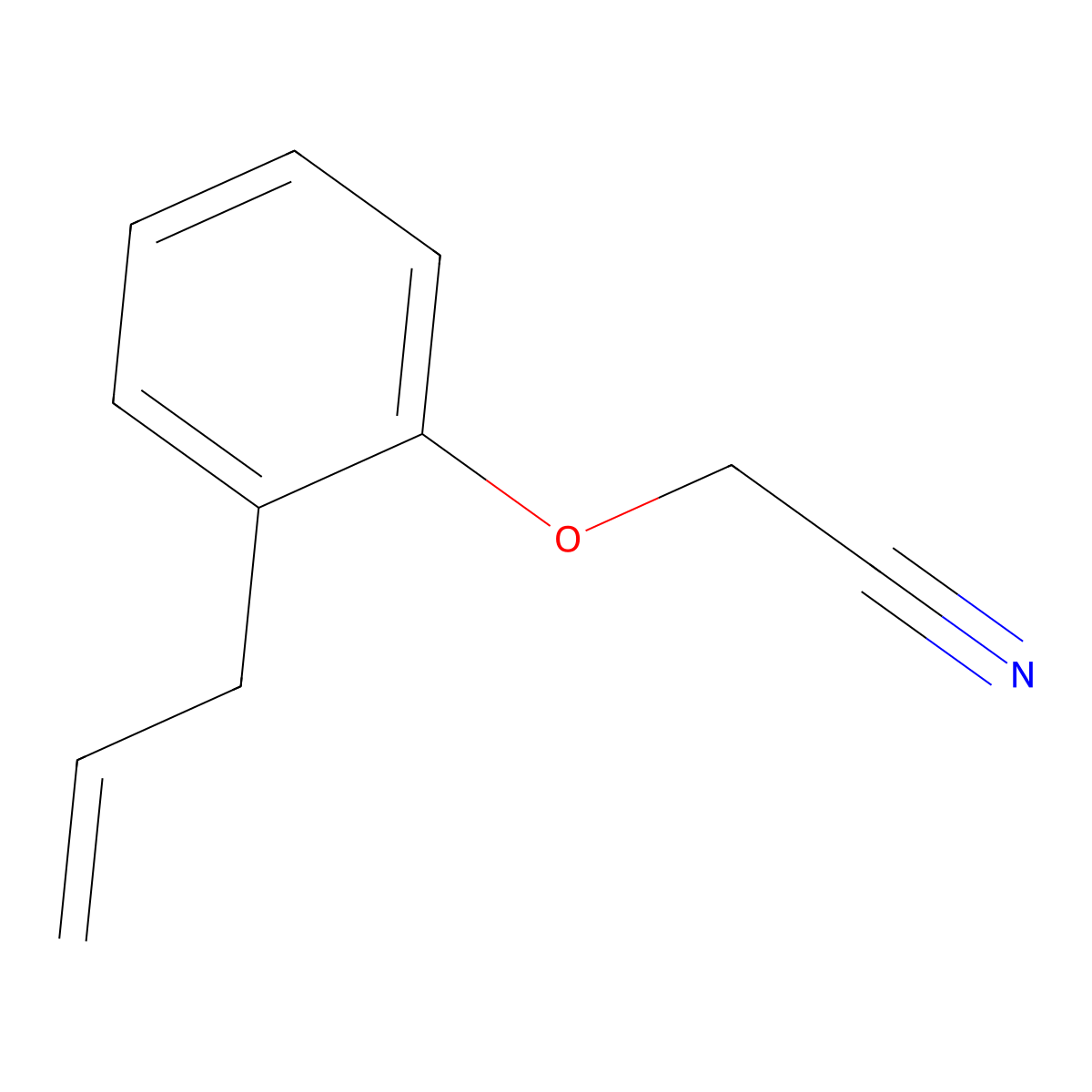 2-[2-(Prop-2-EN-1-YL)phenoxy]acetonitrile molecular structure, CAS 1239843-36-7