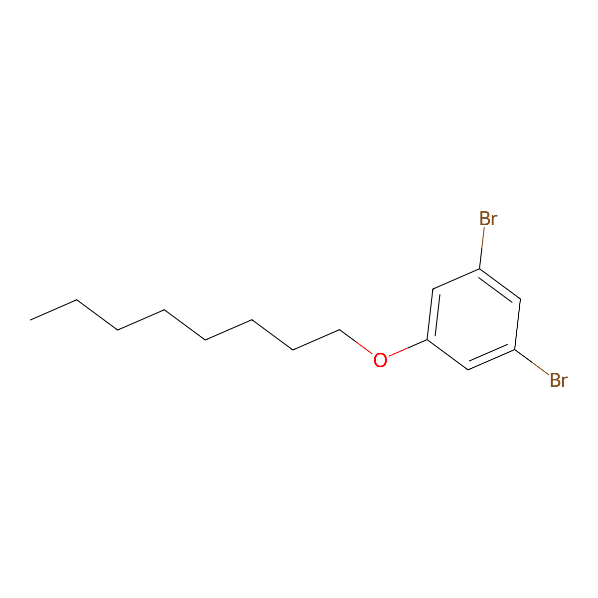 1,3-Dibromo-5-(octyloxy)benzene molecular structure, CAS 1240047-14-6