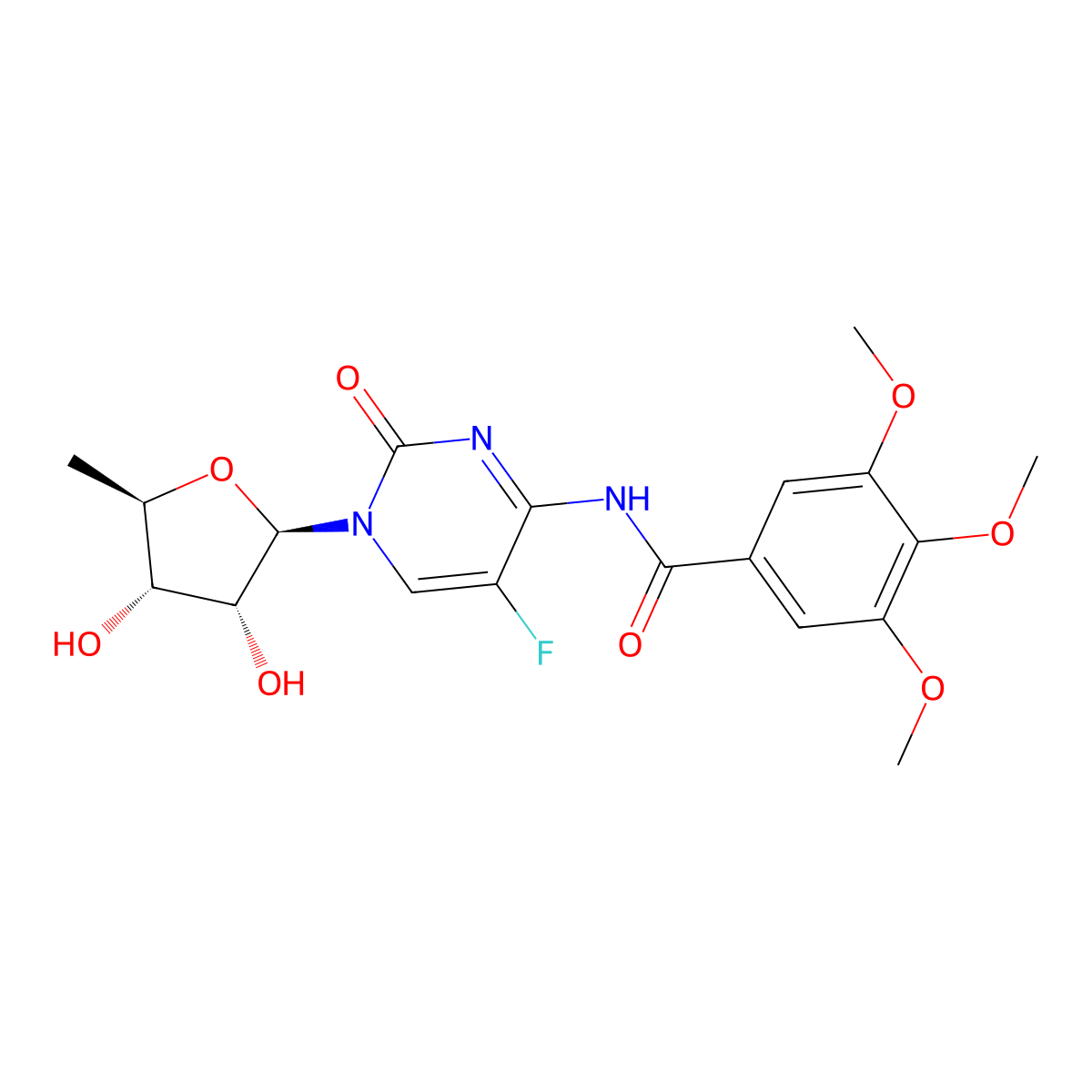 Galocitabine molecular structure, CAS 124012-42-6