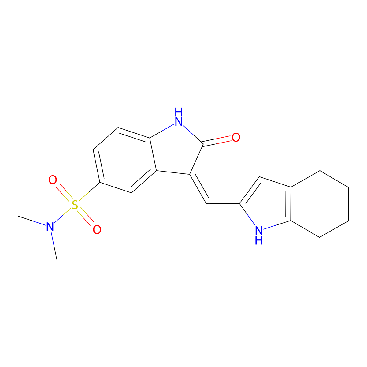 SU6656 molecular structure, CAS 1240328-42-0