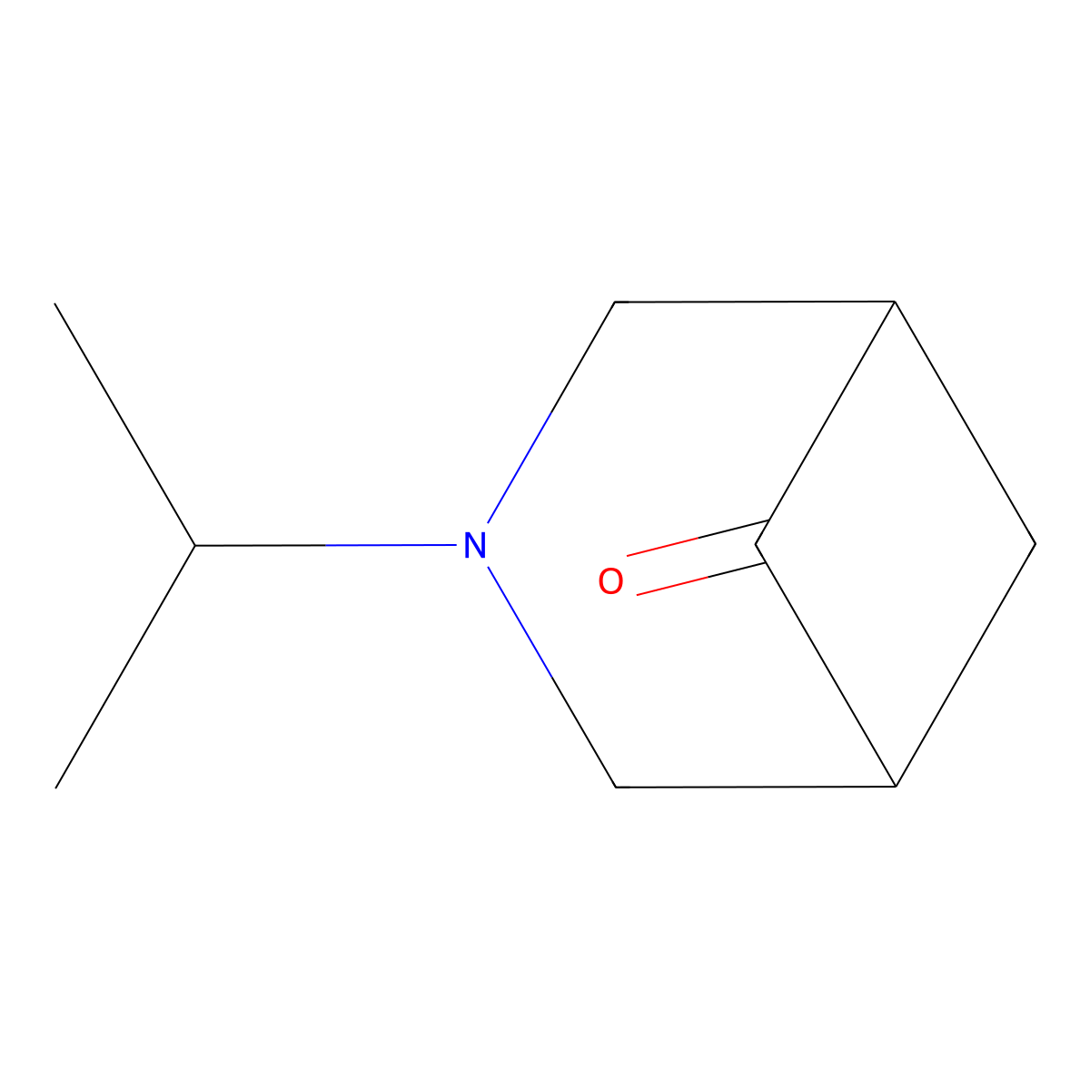 3-(Propan-2-yl)-3-azabicyclo[3.1.1]heptan-6-one molecular structure, CAS 1240529-24-1