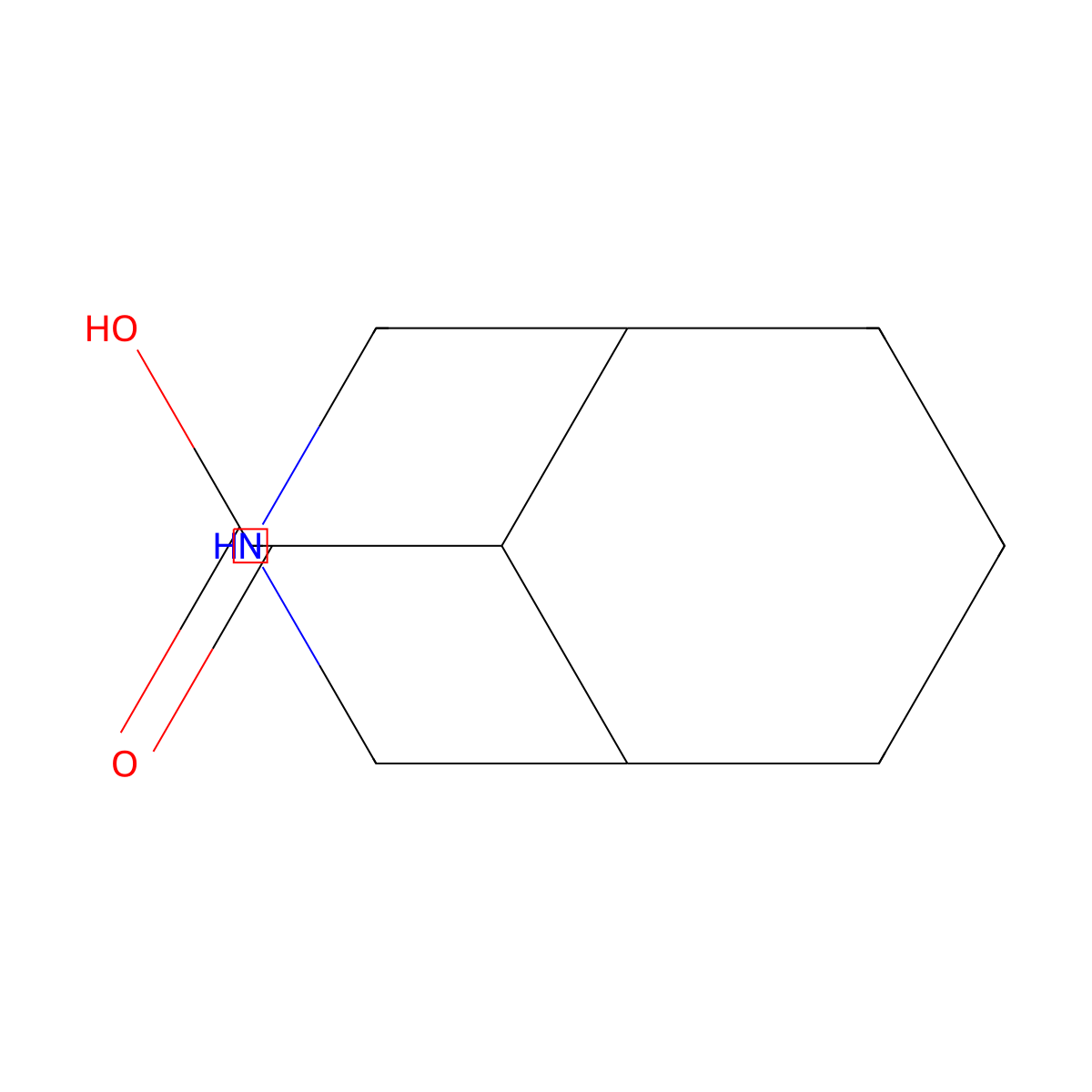 3-Azabicyclo[3.3.1]nonane-9-carboxylic acid molecular structure, CAS 1240562-16-6