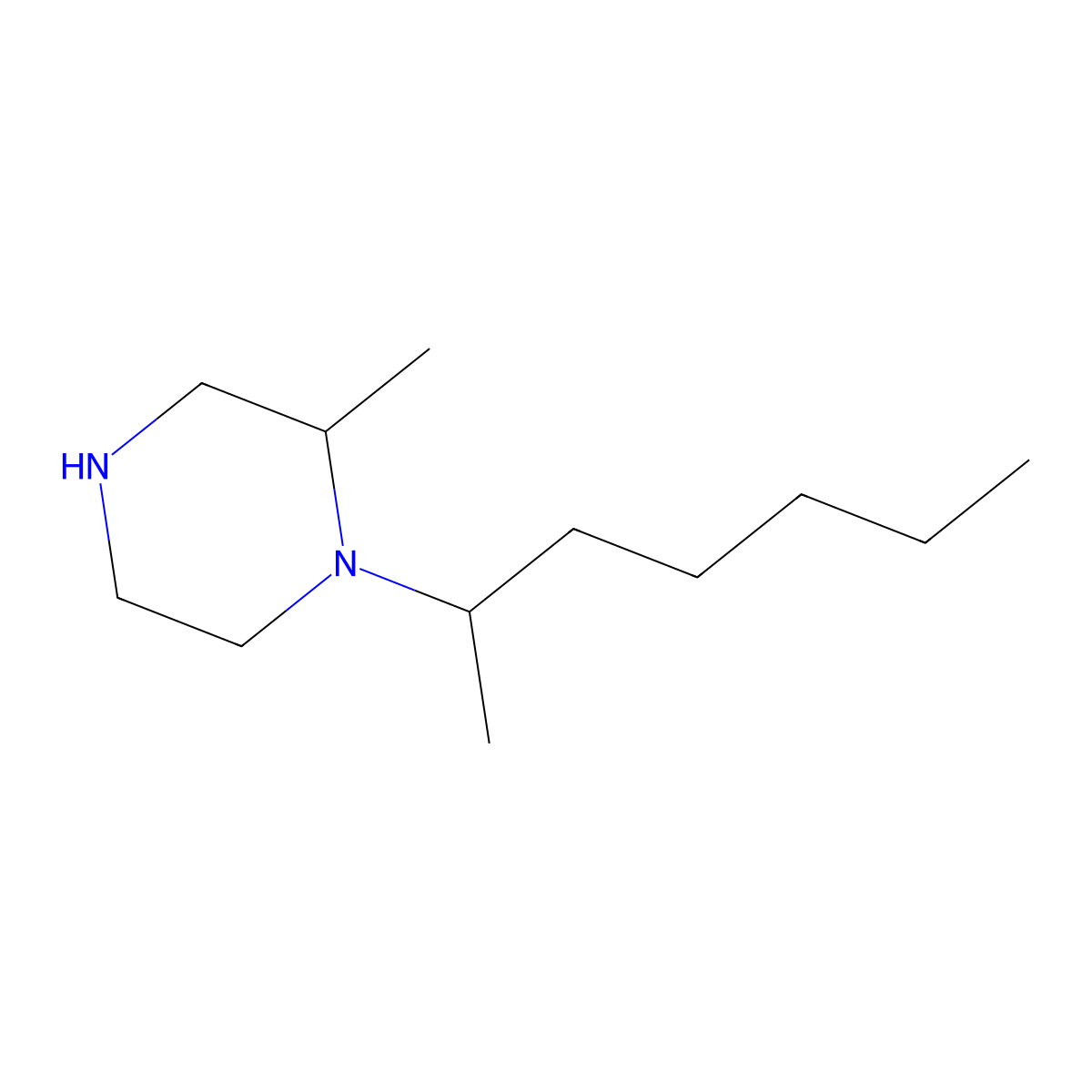 1-(Heptan-2-yl)-2-methylpiperazine molecular structure, CAS 1240573-64-1