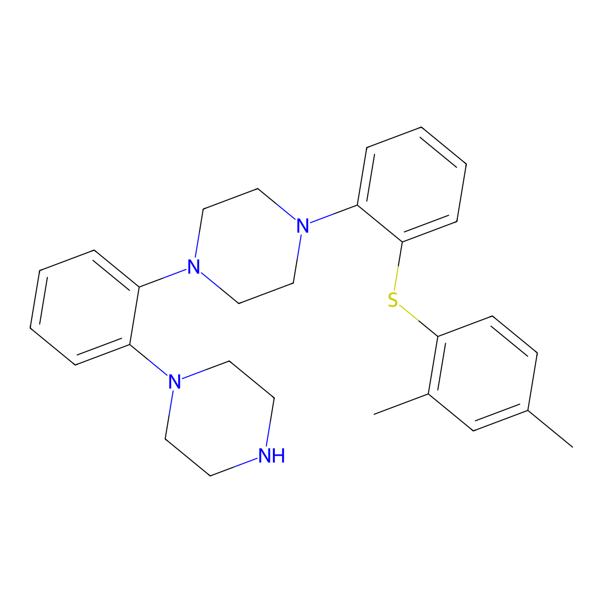 Vortioxetine Impurity 14 molecular structure, CAS 1240670-85-2