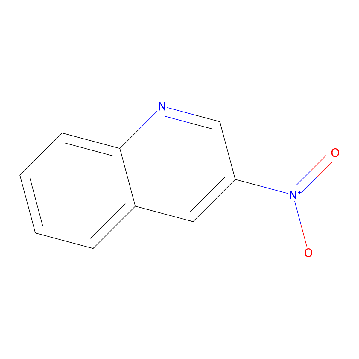 3-Nitroquinoline molecular structure, CAS 12408-11-6