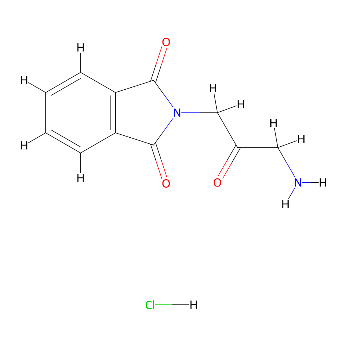 2-(3-Amino-2-oxopropyl)-1H-isoindole-1,3(2H)-dione hydrochloride molecular structure, CAS 1241675-85-3