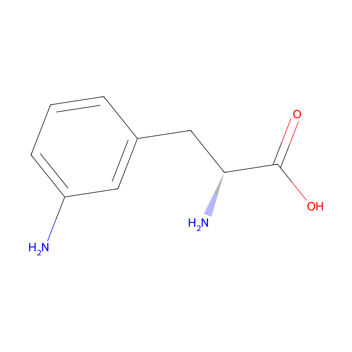 3-Amino-D-Phenylalanine molecular structure, CAS 1241680-19-2