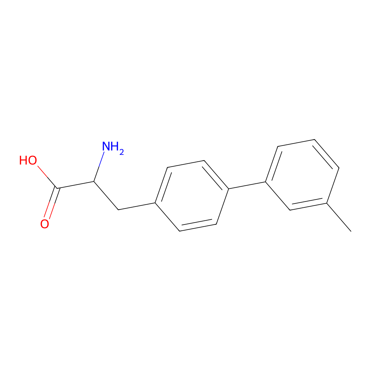 4-(3-Methylphenyl)-L-phenylalanine molecular structure, CAS 1241680-67-0