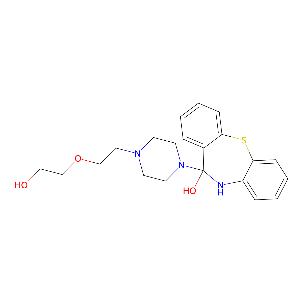 Quetol molecular structure, CAS 1241800-24-7
