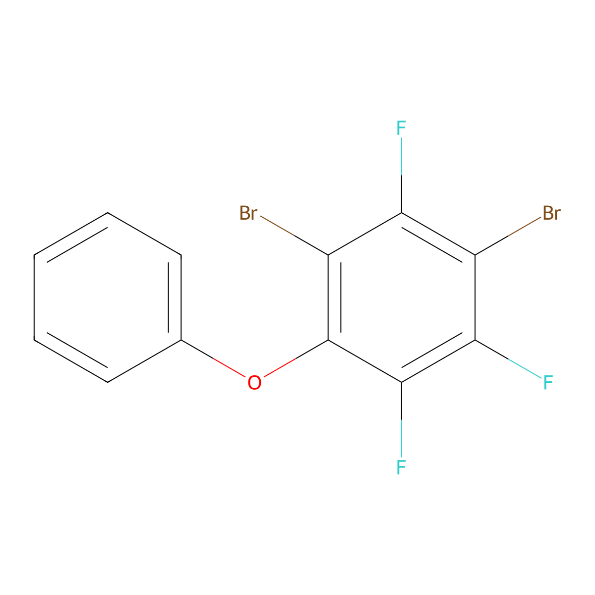 1,3-Dibromo-2,4,5-trifluoro-6-phenoxybenzene molecular structure, CAS 1241914-36-2