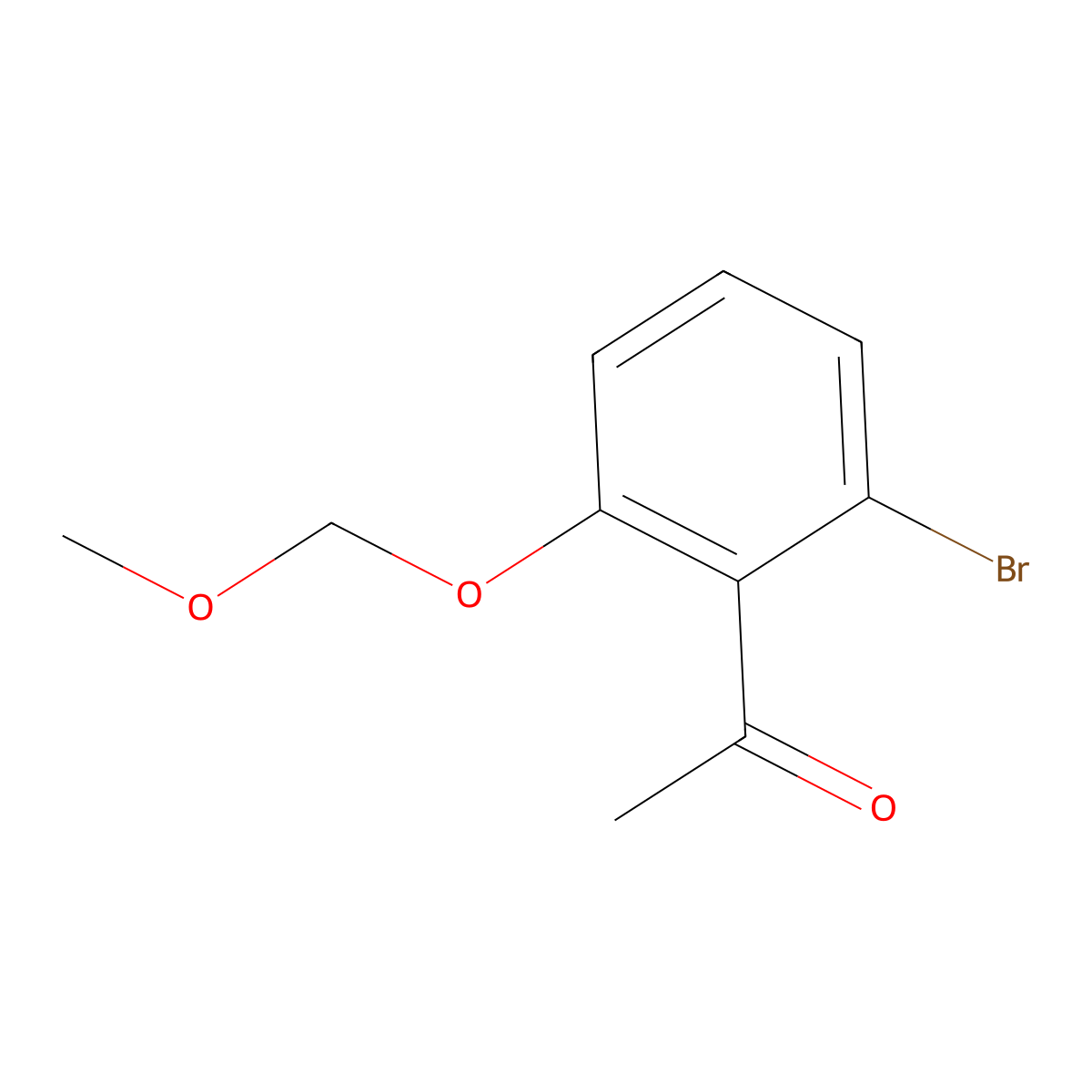 2'-Bromo-6'-(methoxymethoxy)acetophenone molecular structure, CAS 1241953-60-5