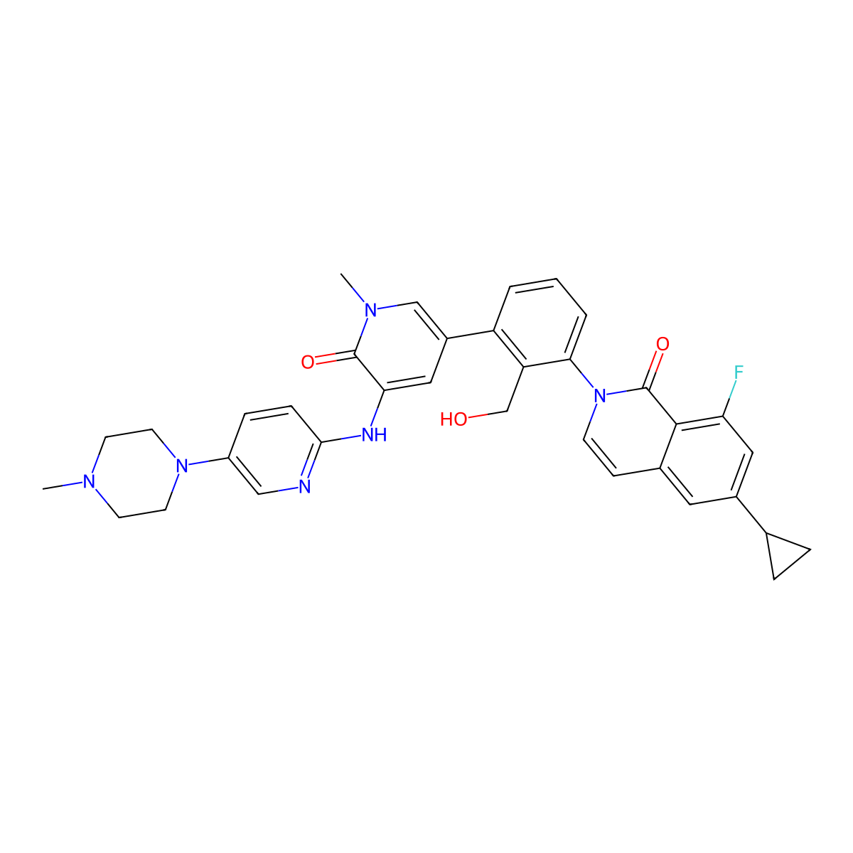 RN486 molecular structure, CAS 1242156-23-5