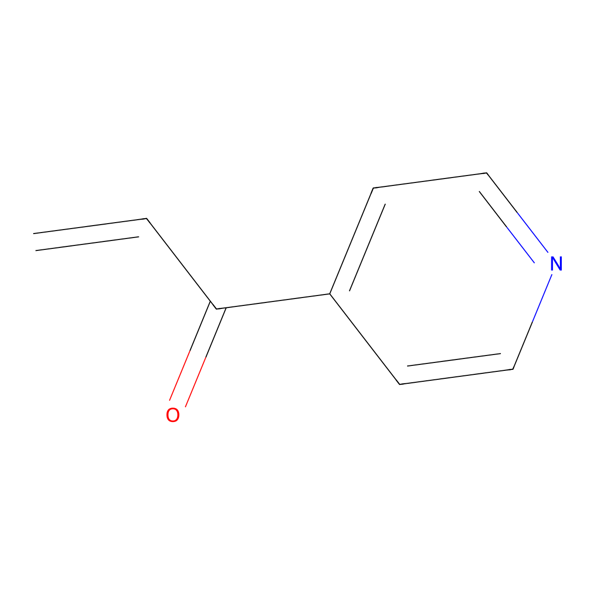1-(Pyridin-4-yl)prop-2-en-1-one molecular structure, CAS 1242532-55-3