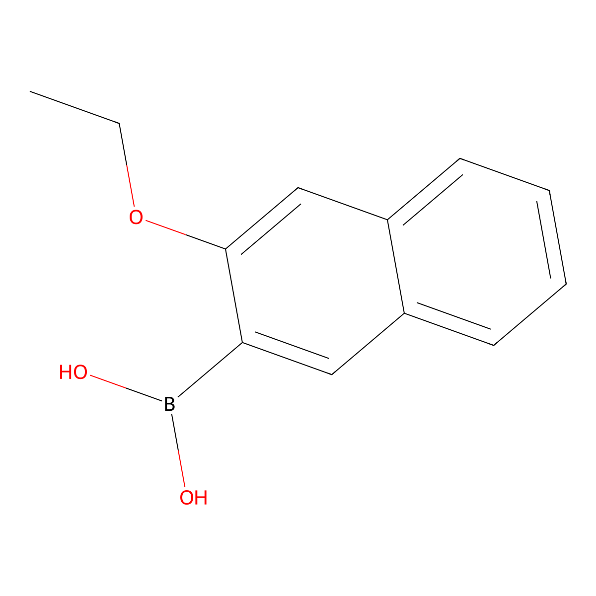 (3-Ethoxynaphthalen-2-yl)boronic acid molecular structure, CAS 1242673-55-7
