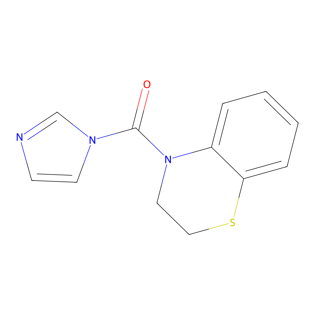 4-(1H-Imidazol-1-ylcarbonyl)-3,4-dihydro-2H-1,4-benzothiazine molecular structure, CAS 1242872-59-8