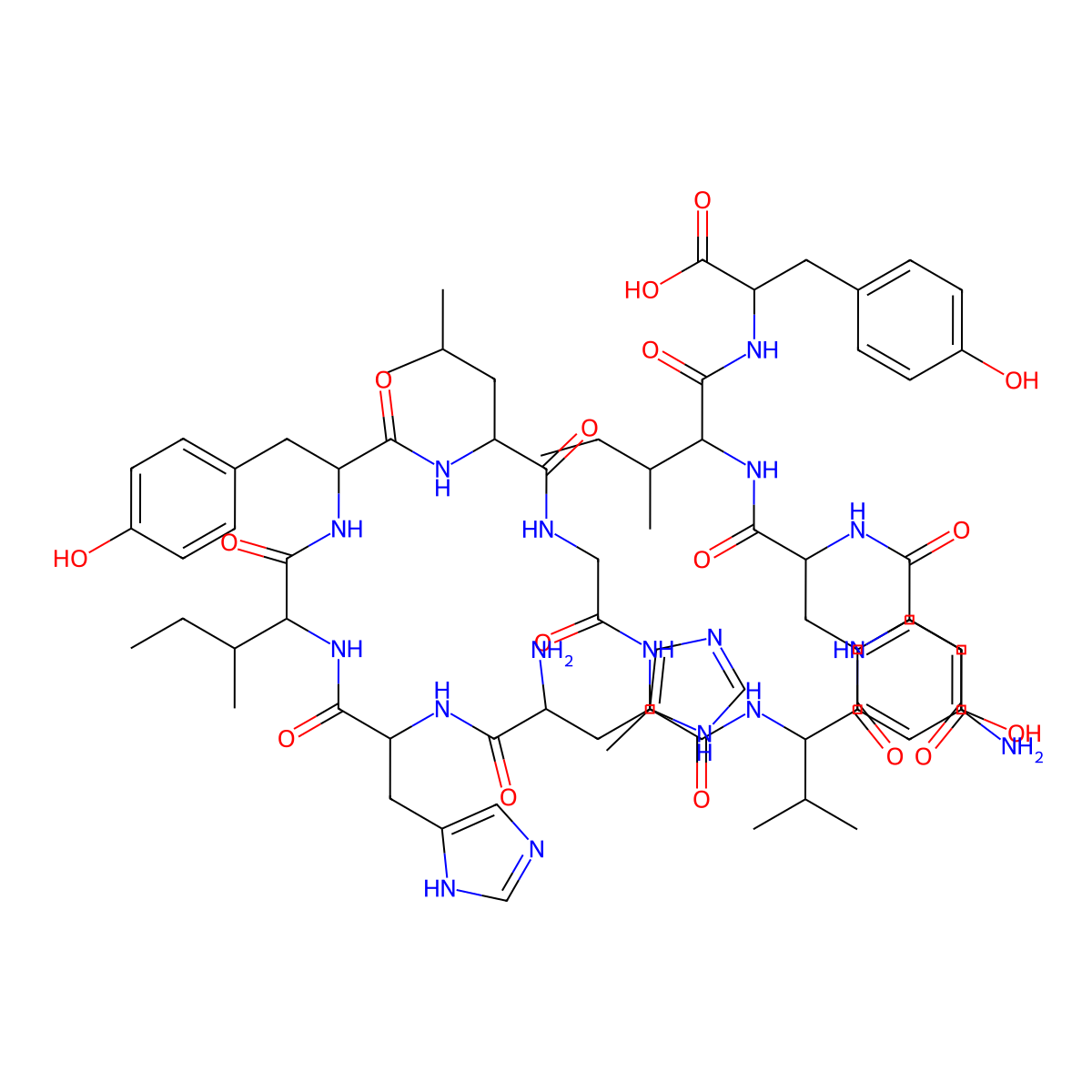 Peptide ONL1204 molecular structure, CAS 1242964-46-0