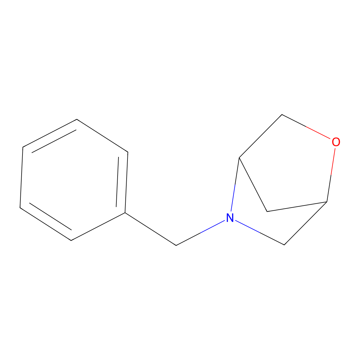 5-Benzyl-2-oxa-5-azabicyclo[2.2.1]heptane molecular structure, CAS 1242980-84-2