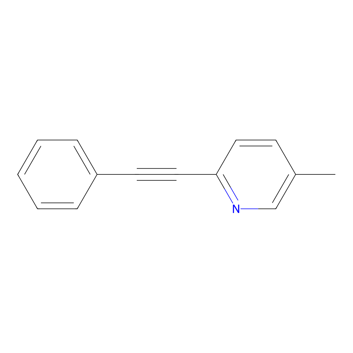 5-Mpep molecular structure, CAS 124300-38-5