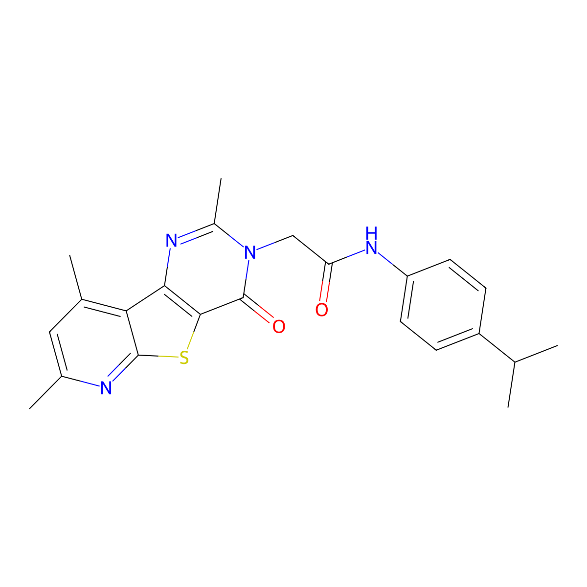1-{6-[2-(3,4-dihydroisoquinolin-2(1H)-yl)-2-oxoethyl]-7-oxo-6,7-dihydro[1,3]thiazolo[4,5-d]pyrimidin-2-yl}-N-ethylpiperidine-3-carboxamide molecular structure, CAS 1243065-48-6