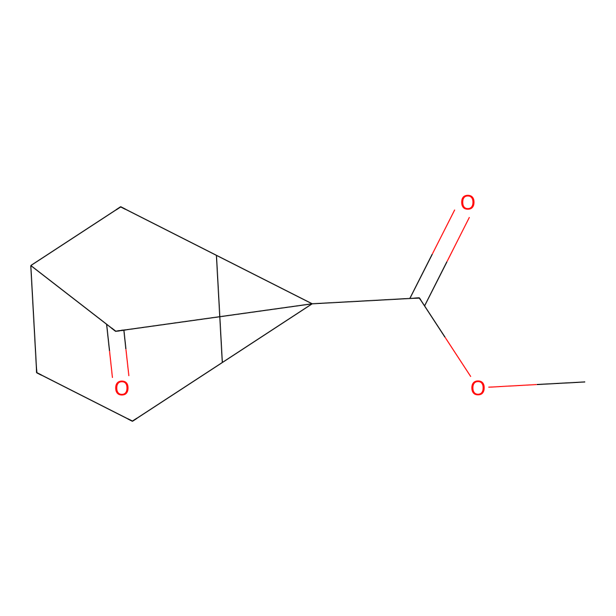 Methyl 8-oxotricyclo[3.2.1.0,2,7]octane-1-carboxylate molecular structure, CAS 1243167-68-1