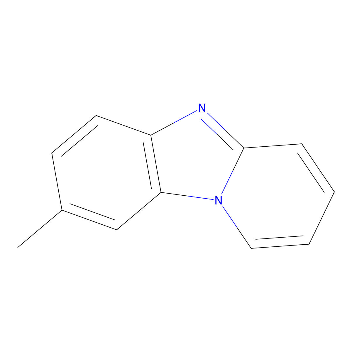 8-Methylpyrido[1,2-a]benzimidazole molecular structure, CAS 1243272-96-9