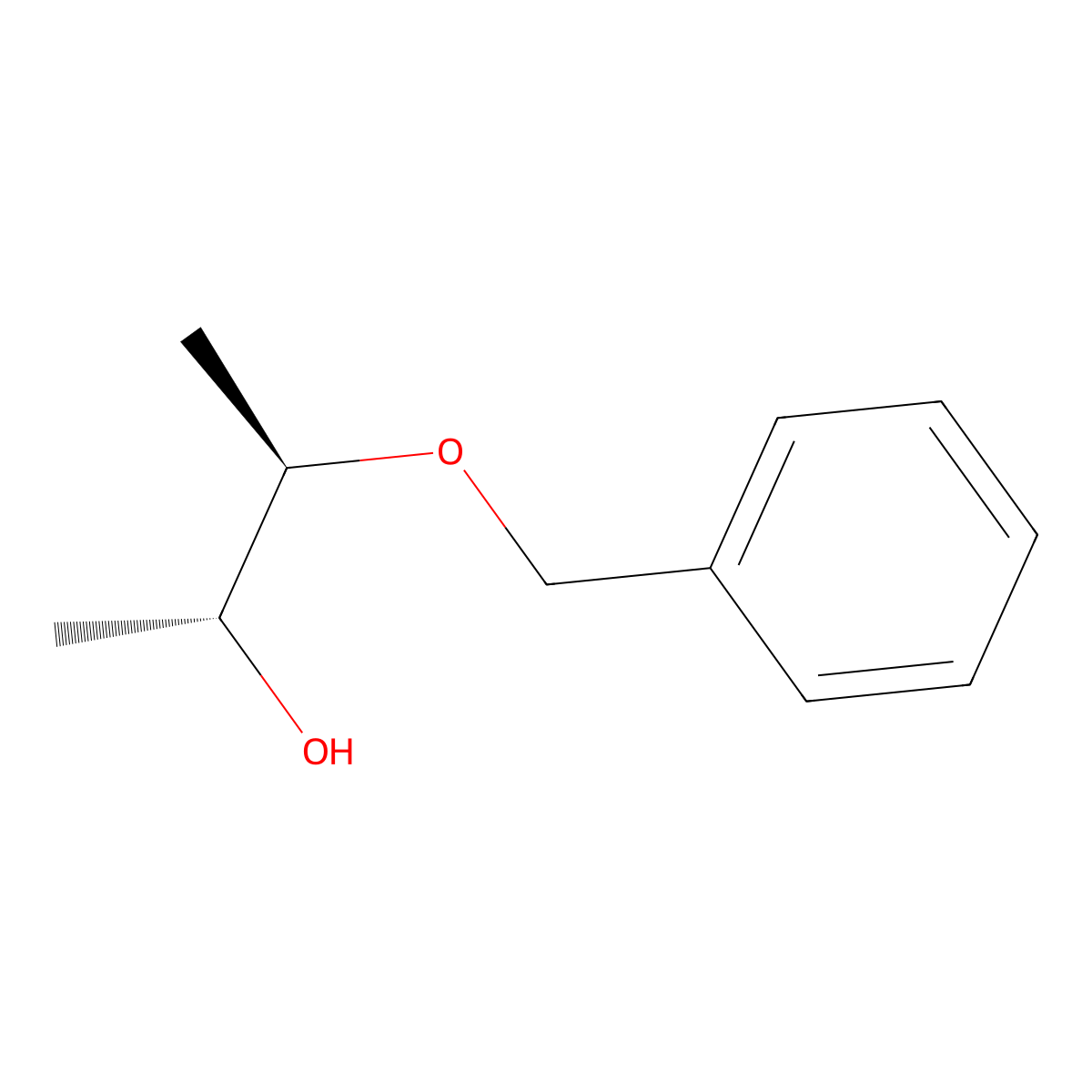 (2R,3R)-3-(Benzyloxy)butan-2-OL molecular structure, CAS 124338-52-9
