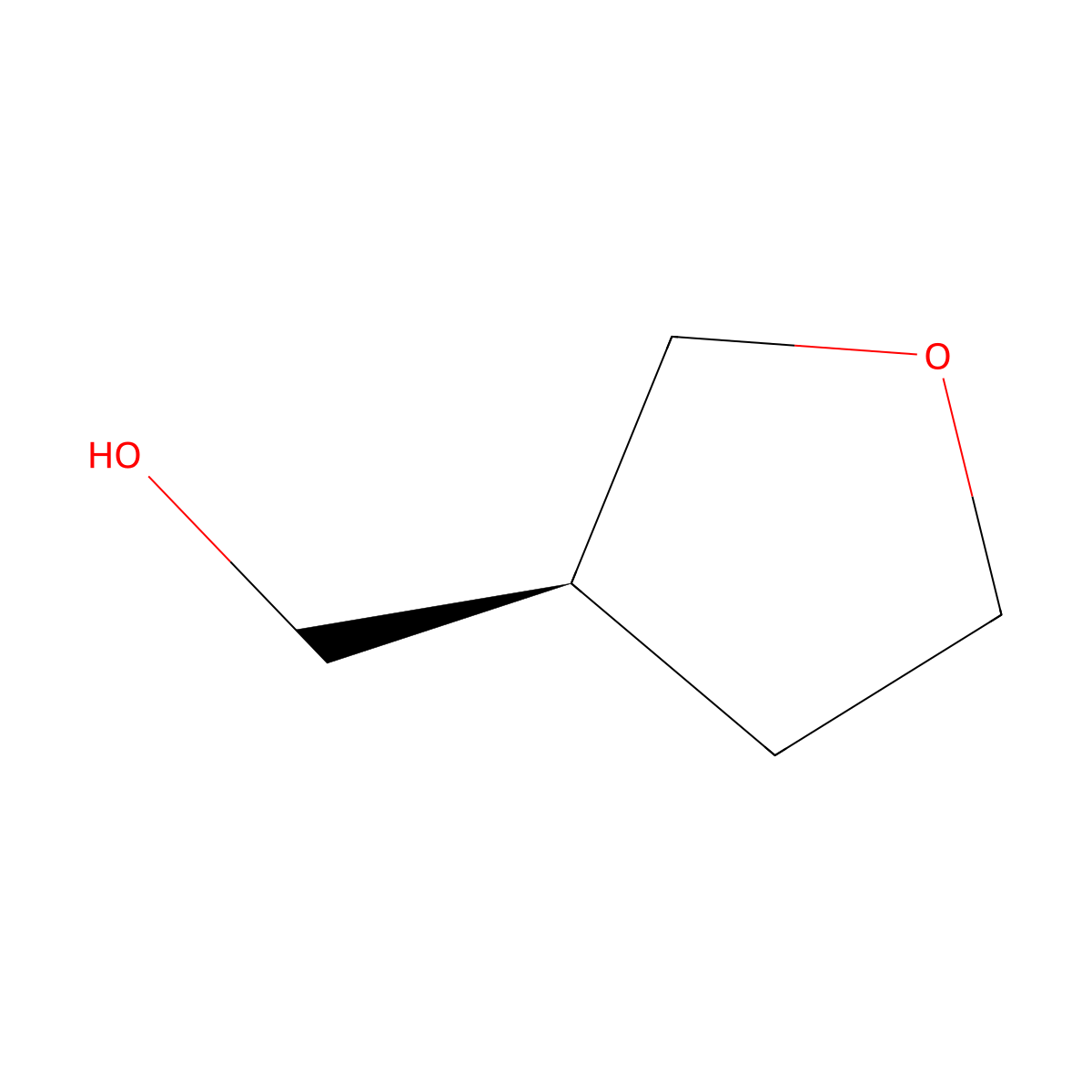 ((3S)-oxolan-3-yl)methanol molecular structure, CAS 124391-75-9
