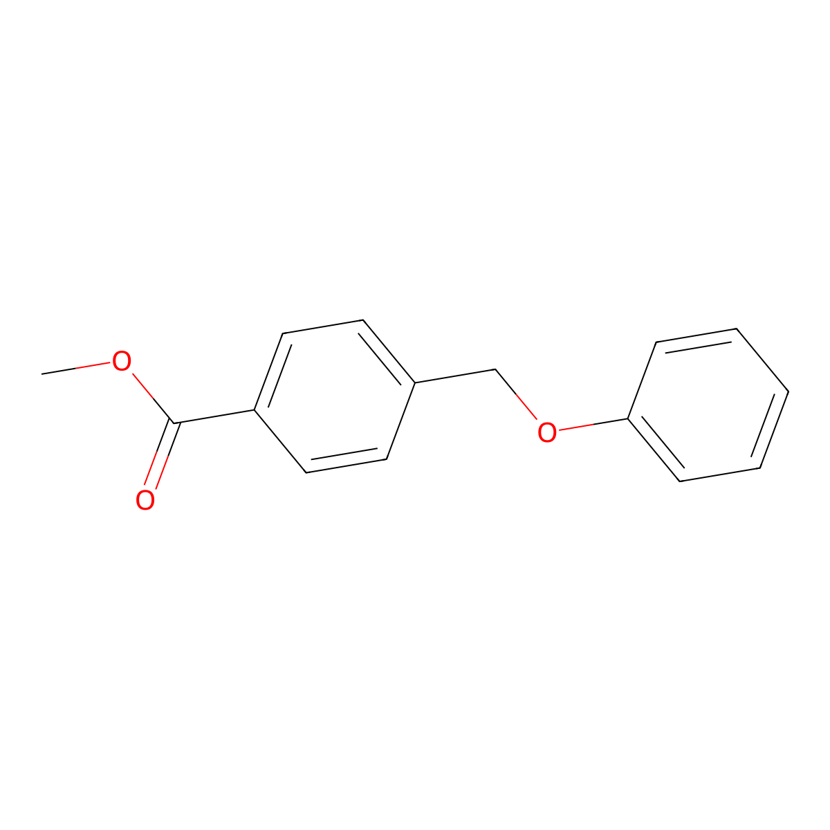 Methyl 4-(phenoxymethyl)benzoate molecular structure, CAS 124397-37-1