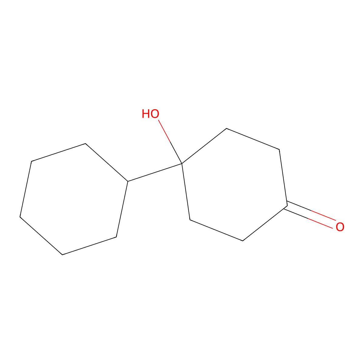 1-Hydroxy-(1,1'-bi(cyclohexane))-4-one molecular structure, CAS 1244028-15-6