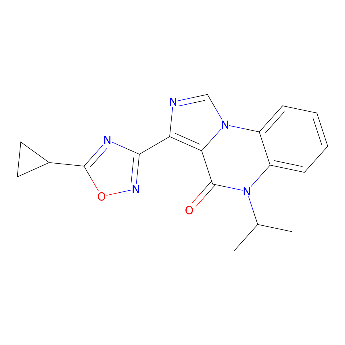 Panadiplon molecular structure, CAS 124423-84-3