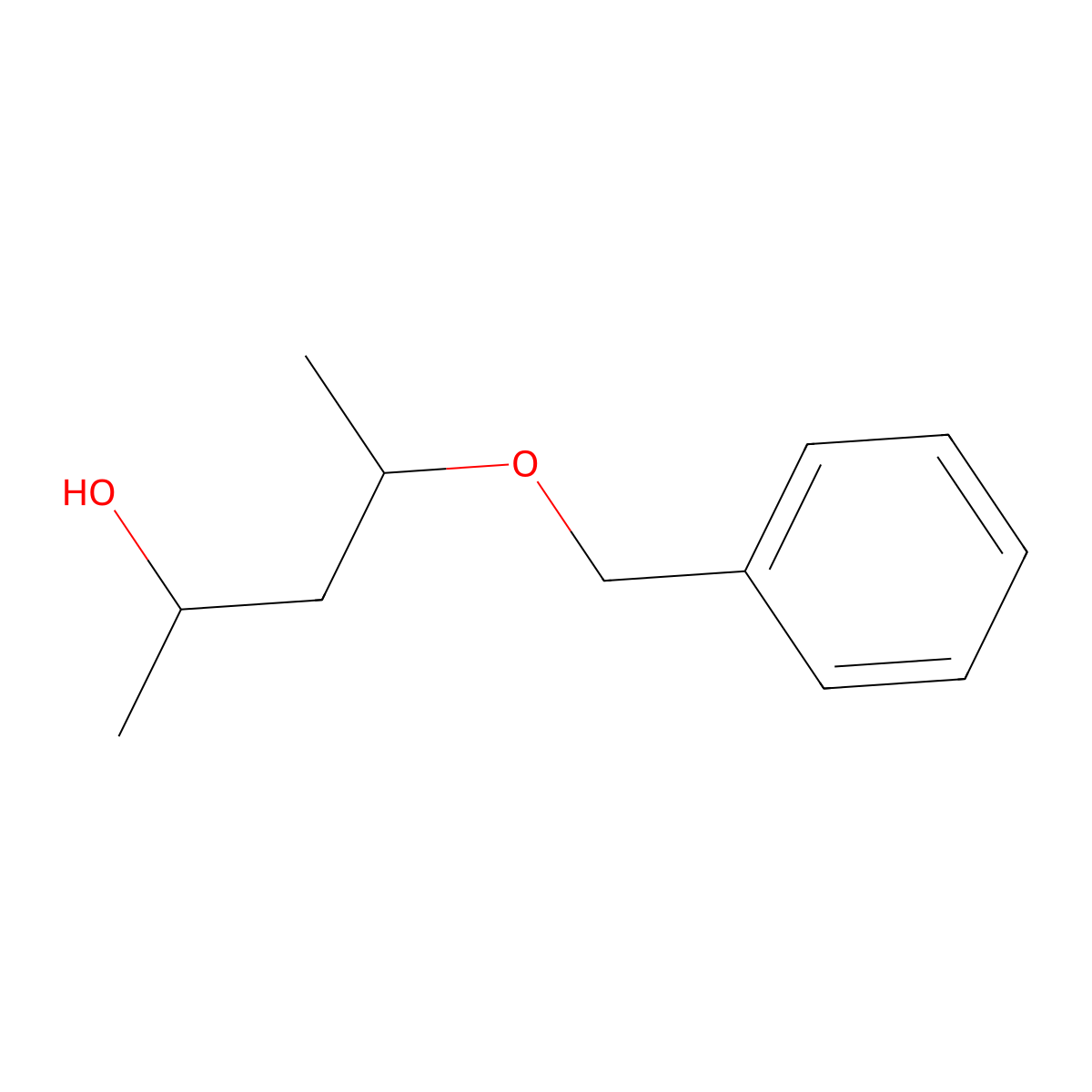 (2S,4S)-4-(benzyloxy)pentan-2-ol molecular structure, CAS 124439-88-9