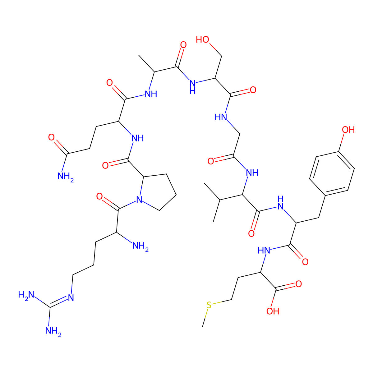 Nucleoprotein (118-126) molecular structure, CAS 124454-83-7