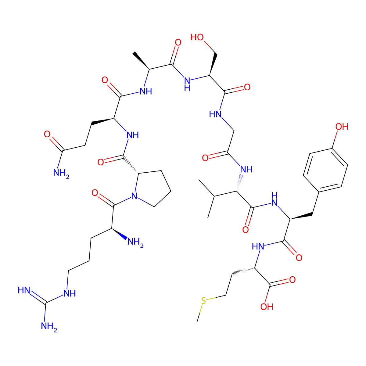 Nucleoprotein (118-126) molecular structure, CAS 124454-83-7