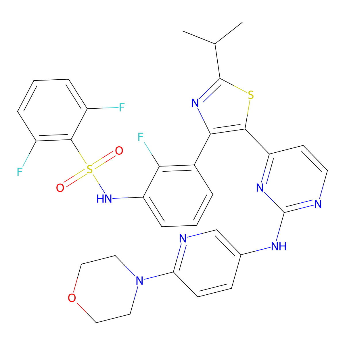 B-Raf IN 18 molecular structure, CAS 1244644-50-5