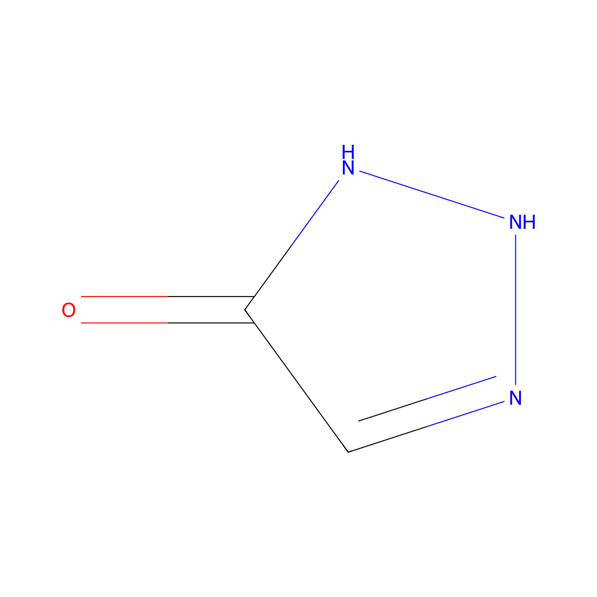 1H-1,2,3-triazole-5-OH molecular structure, CAS 124531-95-9