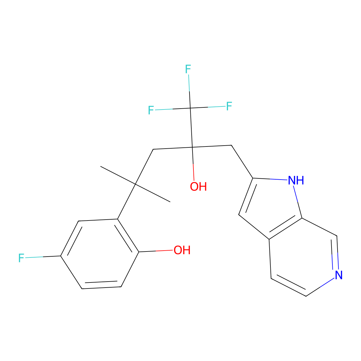 Glucocorticoid receptor agonist molecular structure, CAS 1245526-82-2