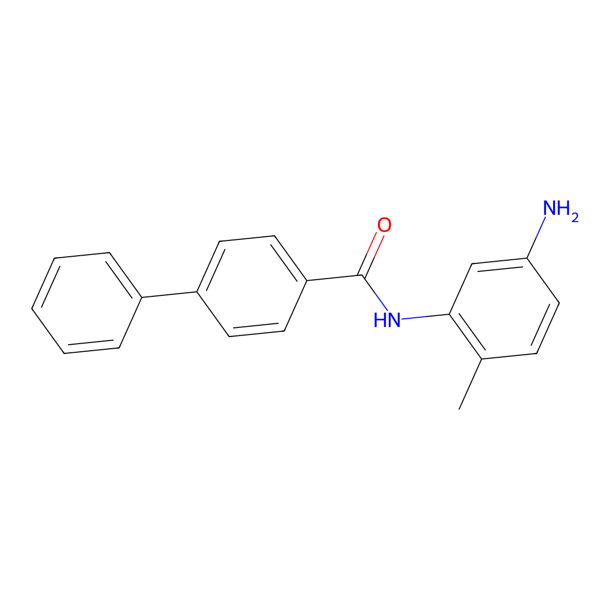 N-(5-Amino-2-methylphenyl)-[1,1'-biphenyl]-4-carboxamide molecular structure, CAS 1245533-64-5