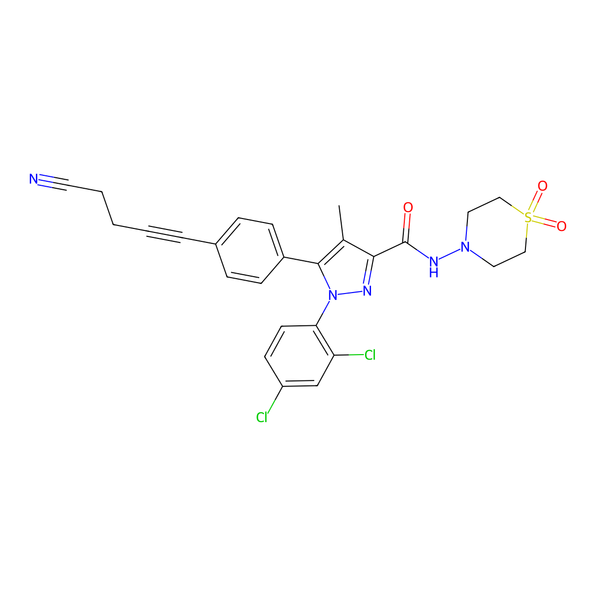 AM6545 molecular structure, CAS 1245626-05-4