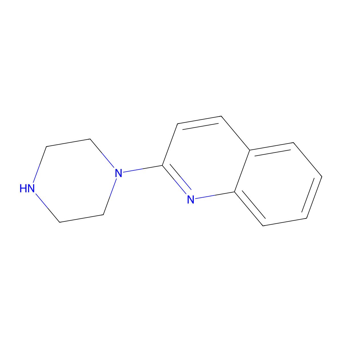 Quipazine molecular structure, CAS 1245646-84-7