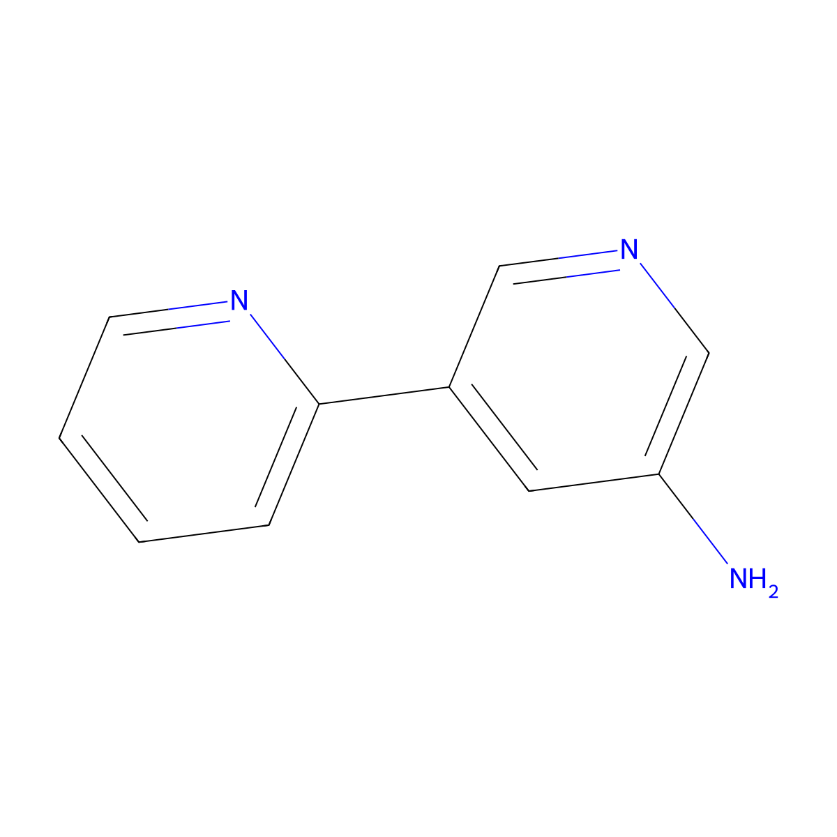 [2,3'-Bipyridin]-5'-amine molecular structure, CAS 1245745-55-4